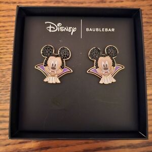 Disney x Baublebar Mickey Mouse Vampire Earrings